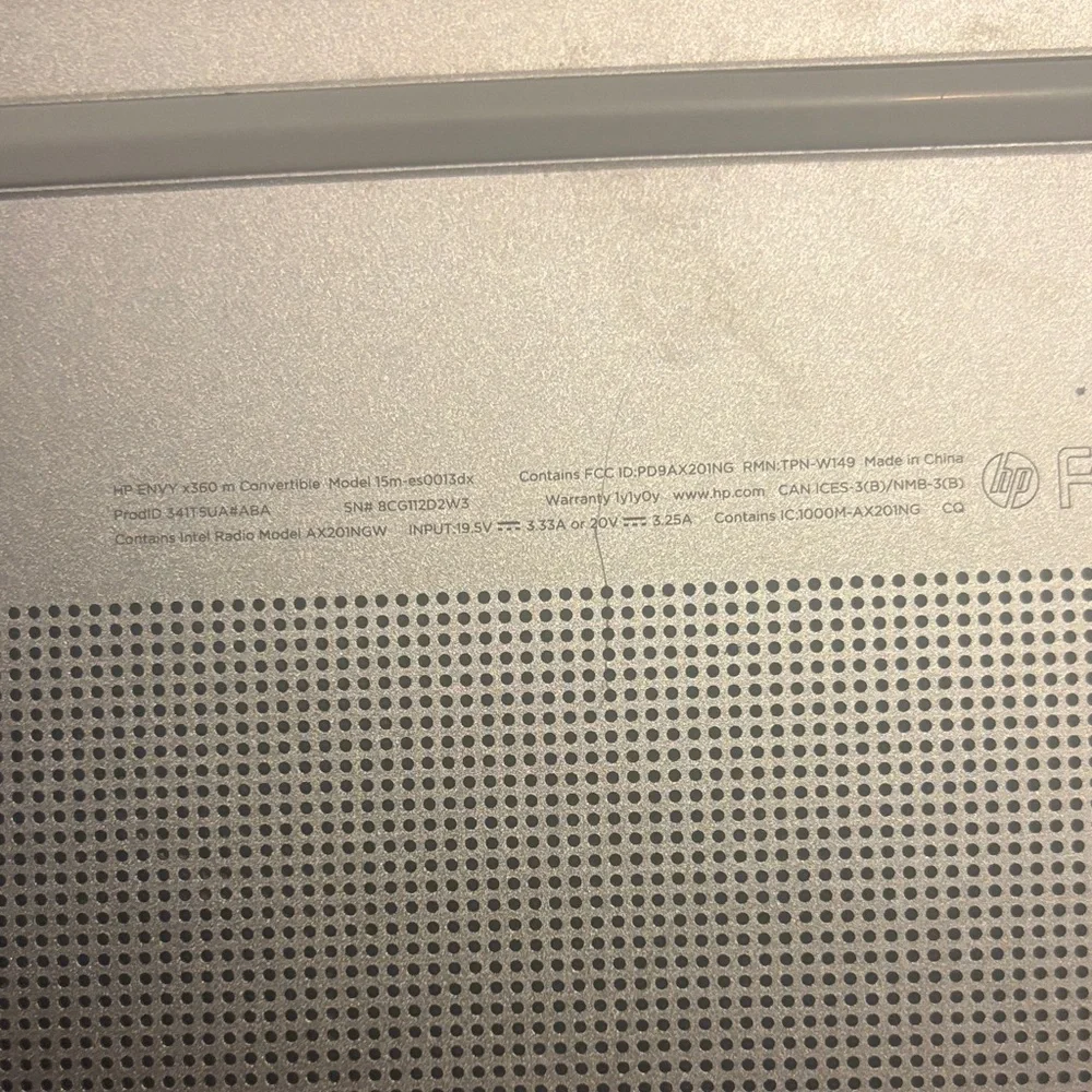 HP Gray Laptop